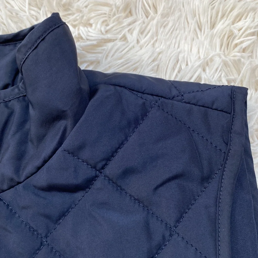 Loft Quitted Vest 💗 Navy - Picture 14 of 16